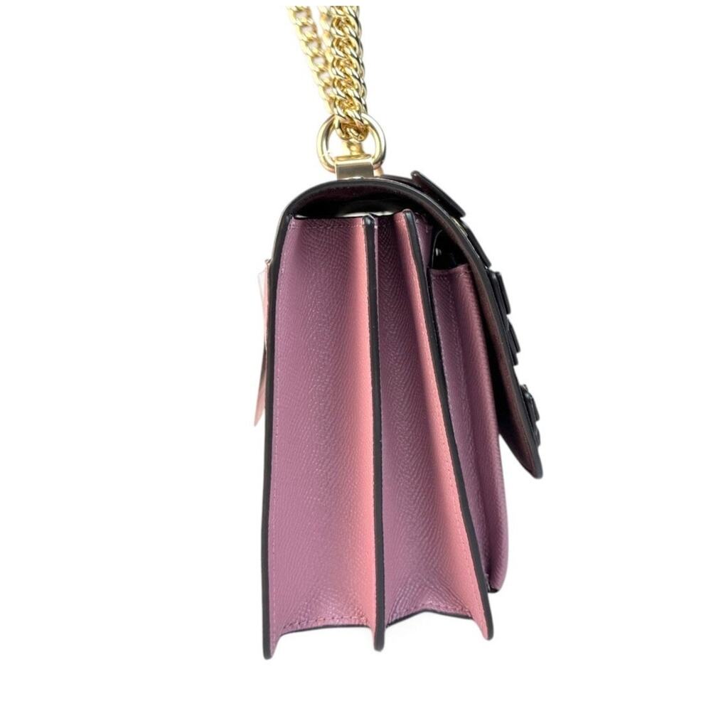 Authentic Coach Klare Butterfly Tea Rose Appliqué Chain Crossbody NWT Rare - Picture 4 of 10